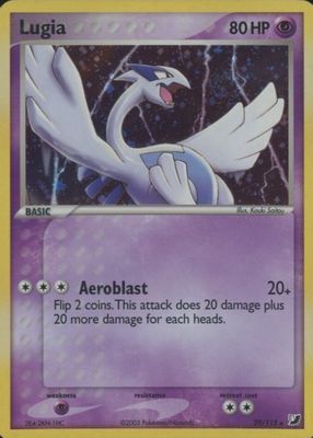 Lugia 2005 EX: Unseen Forces #029/115 Reverse Holo Price